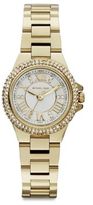 Thumbnail for your product : Michael Kors Camille Goldtone Stainless Steel Bracelet Watch