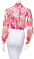 Thumbnail for your product : Chanel Silk Top