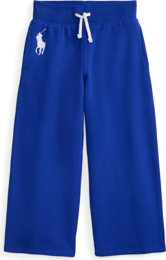 Polo Ralph Lauren Girls' 2T-6X Big Pony Wide-Leg Pants