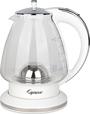 Capresso H20 Glass Electric Rapid Boil Water Kettle
