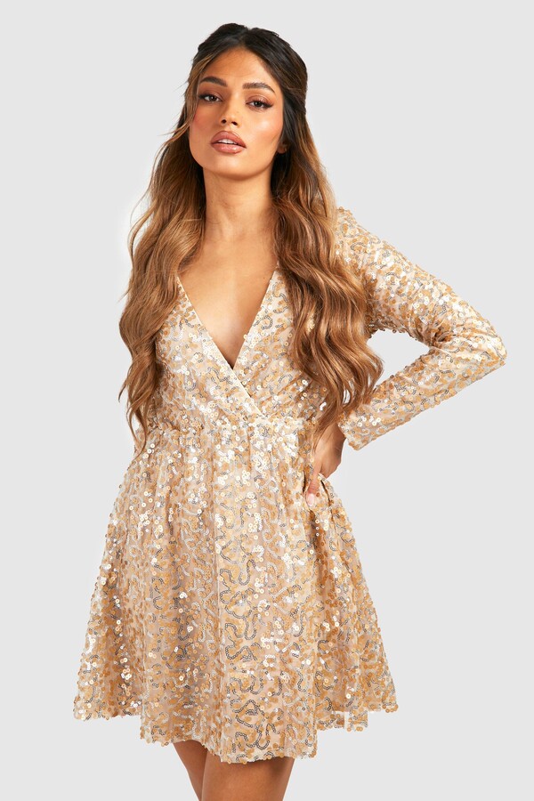 sparkly disco dress