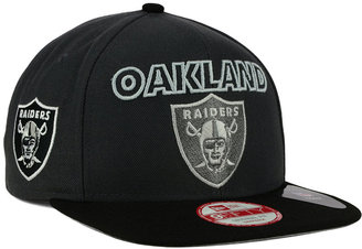 New Era Oakland Raiders Graph Outline 9FIFTY Snapback Cap