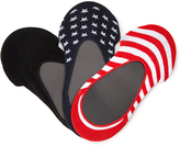 Thumbnail for your product : Forever 21 American Flag No-Show Socks