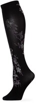 Thumbnail for your product : Natori Winter Blossom Floral Knee-High Stockings