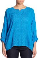 Thumbnail for your product : Johnny Was Johnny Was, Sizes 14-24 Chloe Embroidered Blouse