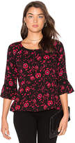 Thumbnail for your product : Velvet by Graham & Spencer Gertrude Floral Top