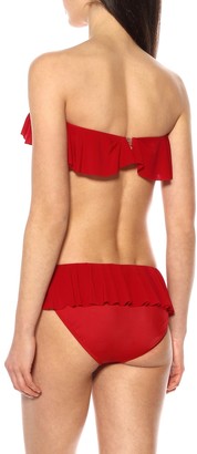 Norma Kamali Ruffled bikini top