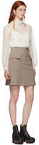Thumbnail for your product : See by Chloe Multicolor Houndstooth Pocket A-Line Miniskirt