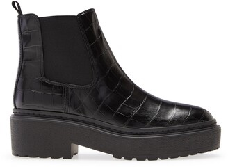 cait platform chelsea boot