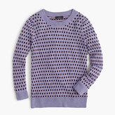 Thumbnail for your product : J.Crew Tippi sweater in jacquard dot
