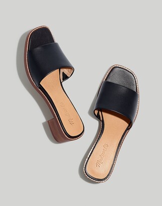 Madewell The Cassady Mule in Leather