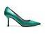 Thumbnail for your product : Sergio Rossi Metallic Leather Pointed Toe Pump
