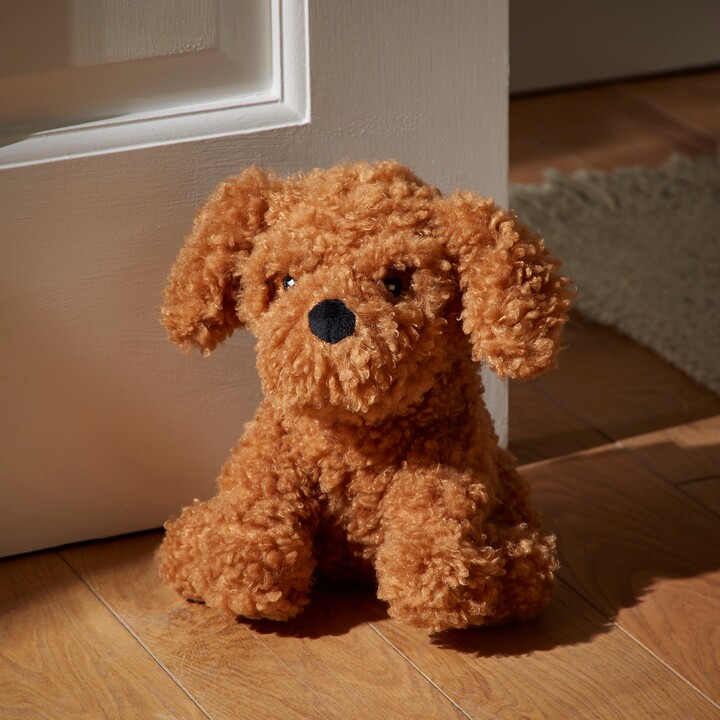Dunelm Reggie the Cockapoo Dog Door Stop x 21cm x 18cm