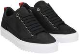 Thumbnail for your product : Mason Garments Black Nabuk Sneakers
