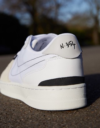 nike squash type trainers white