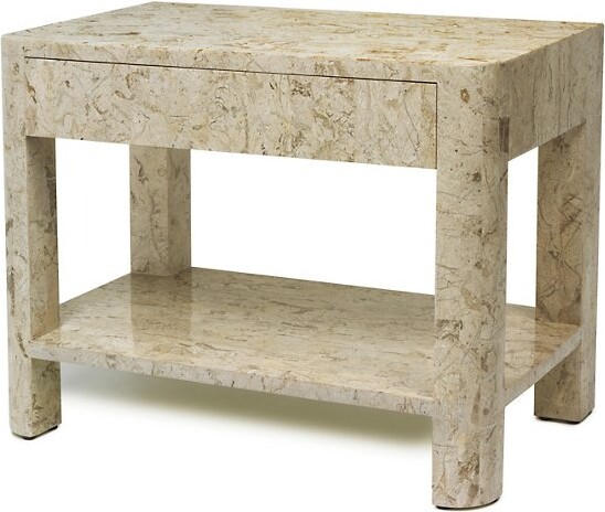 Oggetti Luce Cleo Night Stand in Cream