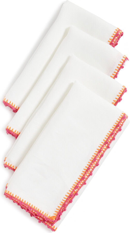 Kim Seybert Knotted Edge Napkin Set