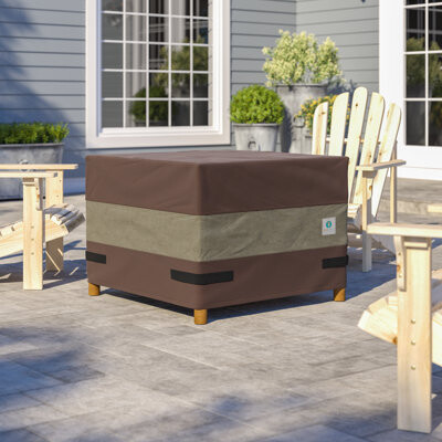Arlmont & Co. Steve Waterproof Square Fire-Pit Cover
