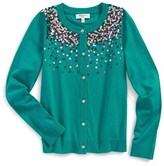 Thumbnail for your product : Milly Minis Sequin Cardigan (Little Girls & Big Girls)