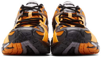 Vetements Orange Reebok Edition Spike Runner 200 Sneakers