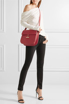 Thumbnail for your product : Tom Ford T Clasp Textured-leather Shoulder Bag