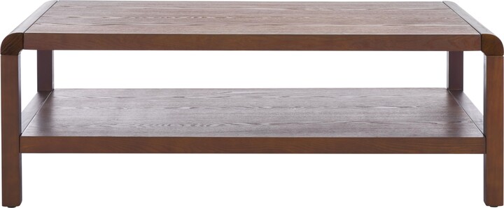 Safavieh Home Collection Omara Black 1-Shelf Coffee Table