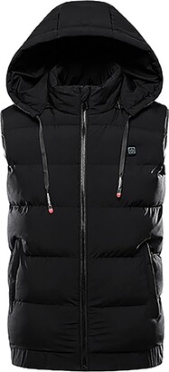 AMhomely Ladies Heating Gilets Jacket- Heated Vest Heating Jacket for Men  Women USB Electric Warmer Clothes Outdoor Sale Clearance Womens Slim Gilets  Coats Jackets Trench Topcoats Promotion - ShopStyle