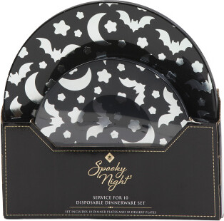 TJMAXX 20Pc Celestial Toss Coupe Boxed Dinnerware Set