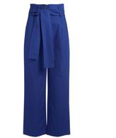 Thumbnail for your product : Semi-Couture Pantalone Semicouture Cordell A Vita Alta Bluette