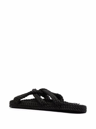 Nomadic State of Mind Rope-Detail Open Toe Sandals