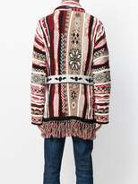 Thumbnail for your product : Laneus fringed knit cardigan