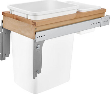 Rev-A-Shelf Single Pullout Top Mount Trash Can