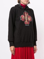 Thumbnail for your product : Undercover Cupid print front pocket hoodie