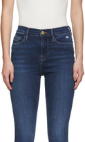 Thumbnail for your product : Frame Blue Ali High-Rise Skinny Jeans