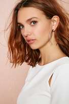 Thumbnail for your product : Nasty Gal Factory Open Up Hoop Earrings