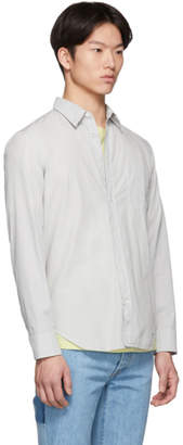 Maison Margiela Grey Garment-Dyed Slim Shirt