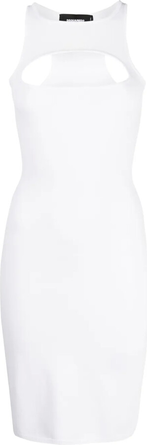 DSQUARED2 Cut-Out Knitted Dress