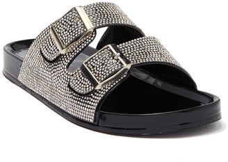wild diva rhinestone sandals