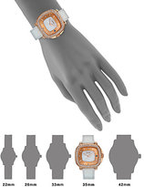 Thumbnail for your product : Breil Milano Capital Rose Goldtone Stainless Steel, Crystal & Leather Strap Watch