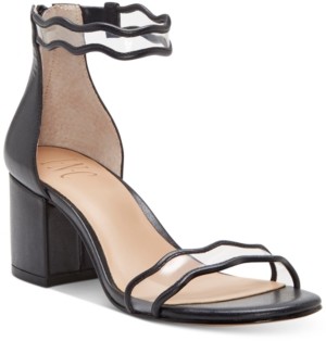 INC International Concepts Women's Hadwin Scallop Two-Piece Sandals, Created for Macy's Women's Shoes