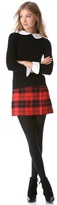 Thumbnail for your product : Alice + Olivia Weston Plaid Skirt