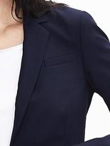 Thumbnail for your product : Banana Republic Navy Lightweight Wool Two-Button Suit Blazer