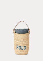 Thumbnail for your product : Ralph Lauren Raffia Mini Bucket Bag
