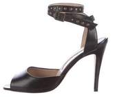 Thumbnail for your product : Manolo Blahnik Studded Ankle Strap Sandals