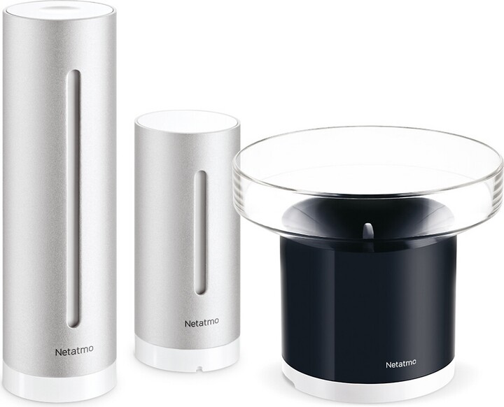 Netatmo Nbunwsnrgeu Smart Weather Station & Smart Rain Gauge Pack