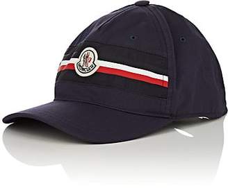 Moncler Men's Logo Cotton Baseball Cap - Navy