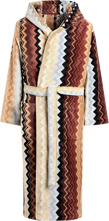 Missoni Home Giacomo Hooded Bathrobe