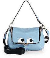 Thumbnail for your product : Anya Hindmarch Ebury Maxi Looking-Up Eyes Messenger Bag