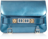 Thumbnail for your product : Proenza Schouler The PS11 Classic mirrored-leather shoulder bag