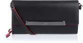Thumbnail for your product : Christian Louboutin Rougissime black cross-body wallet
